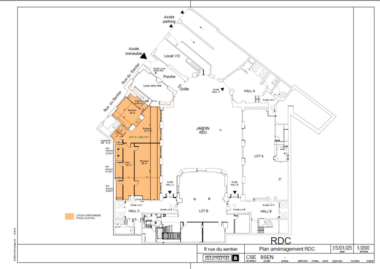 Bureau Paris 717m² Location bureau Paris OLBUR2529386 9